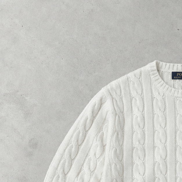 Ralph Lauren Sweater Weiß Limited (M)