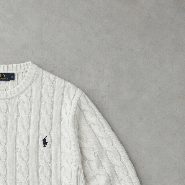 Ralph Lauren Sweater Weiß Limited (M)