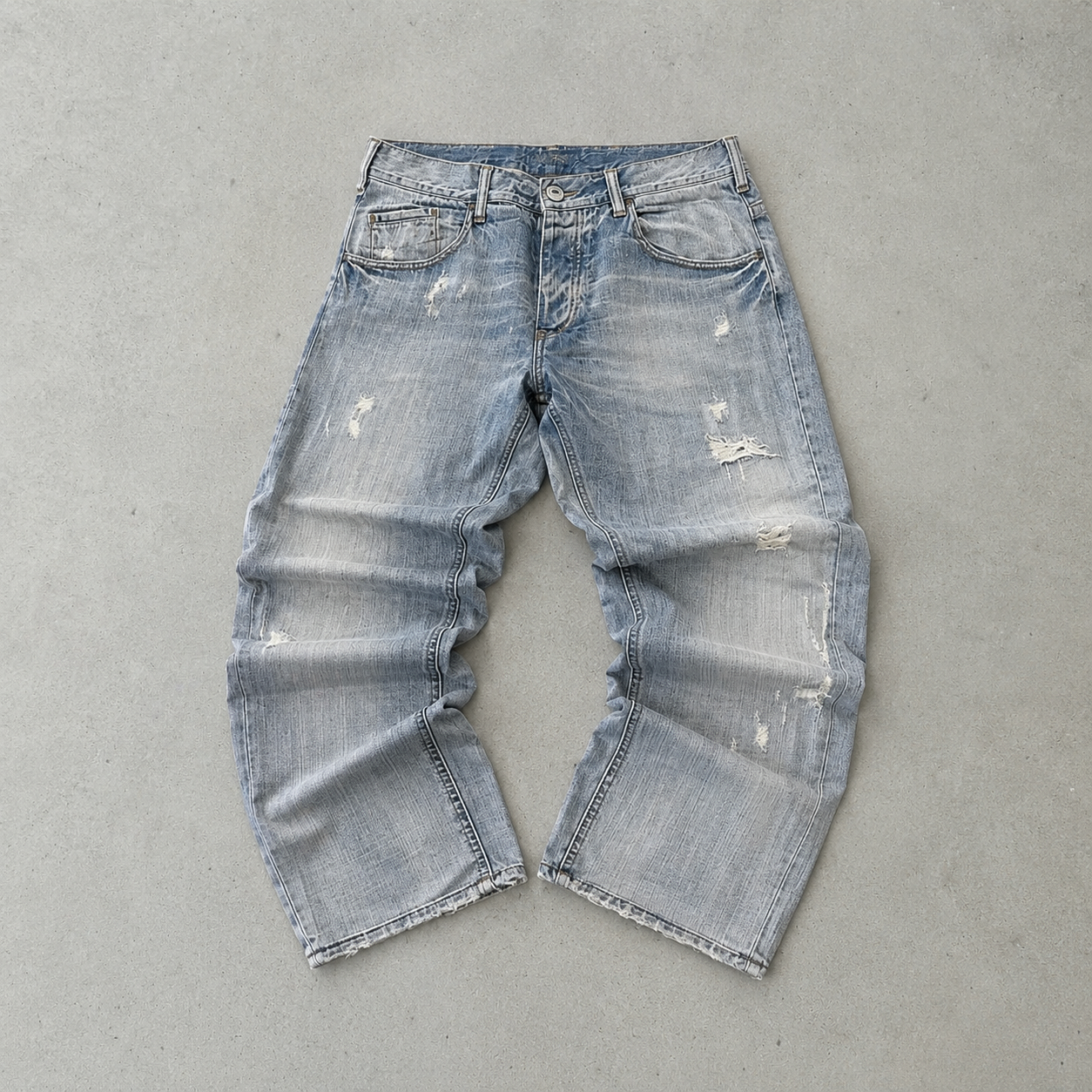 Y2K 00s Armani Jeans Jeans Blau Limited (W32 | DE 48)