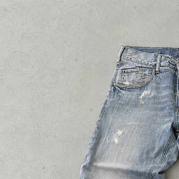 Y2K 00s Armani Jeans Jeans Blau Limited (W32 | DE 48)