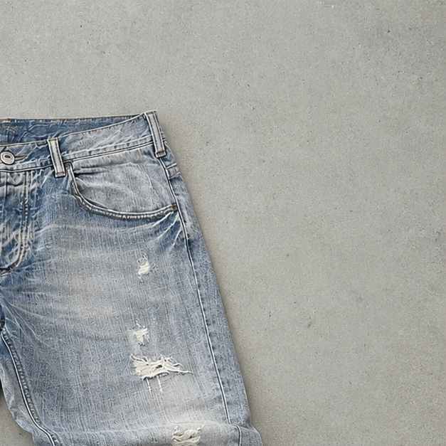 Y2K 00s Armani Jeans Jeans Blau Limited (W32 | DE 48)