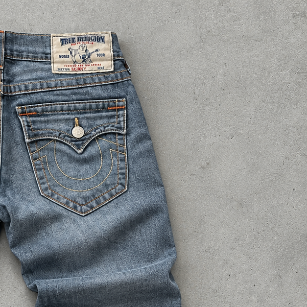 True Religion Jeans Blue Rare (W32 | DE 48)