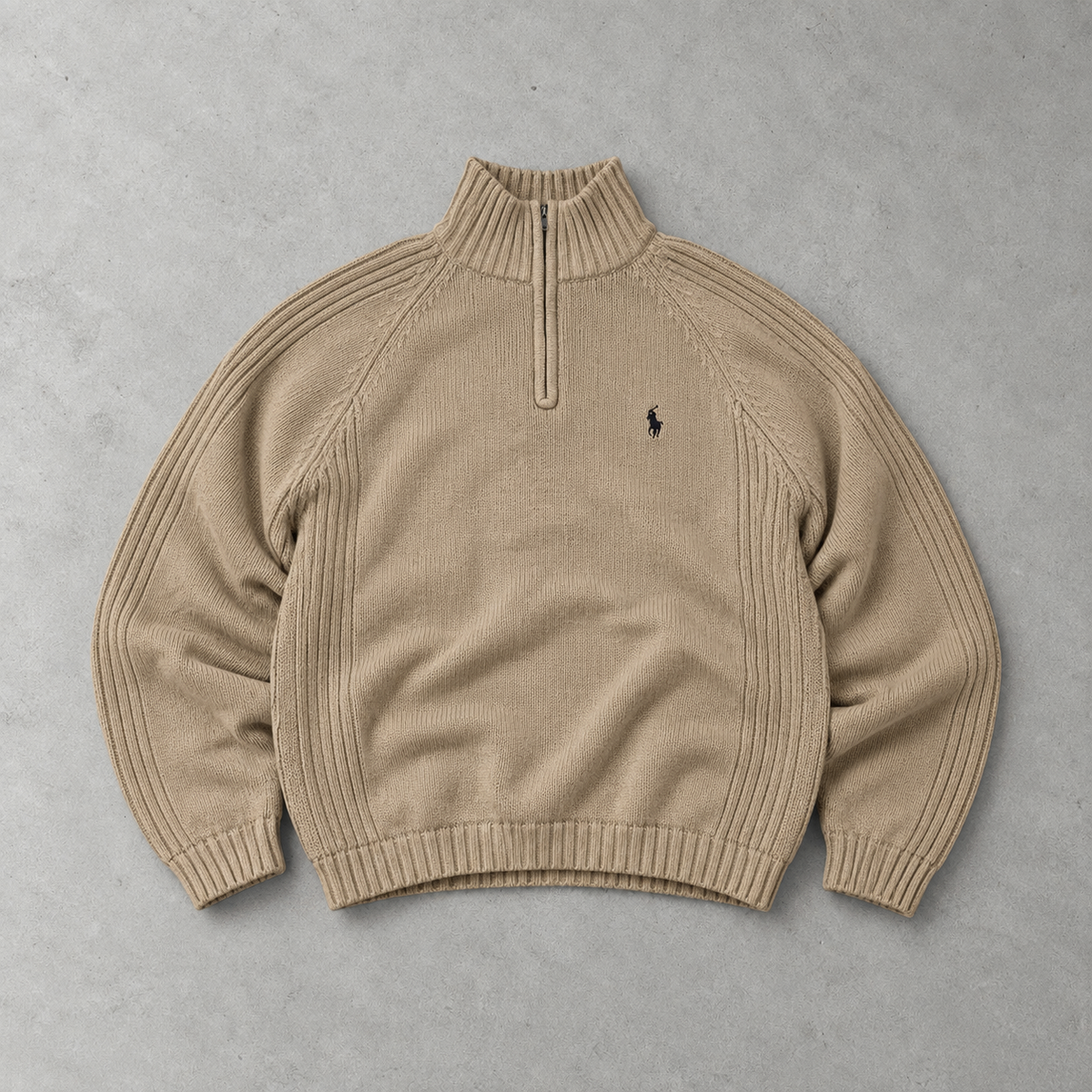 Ralph Lauren Sweater Senffarben Rare (XL)