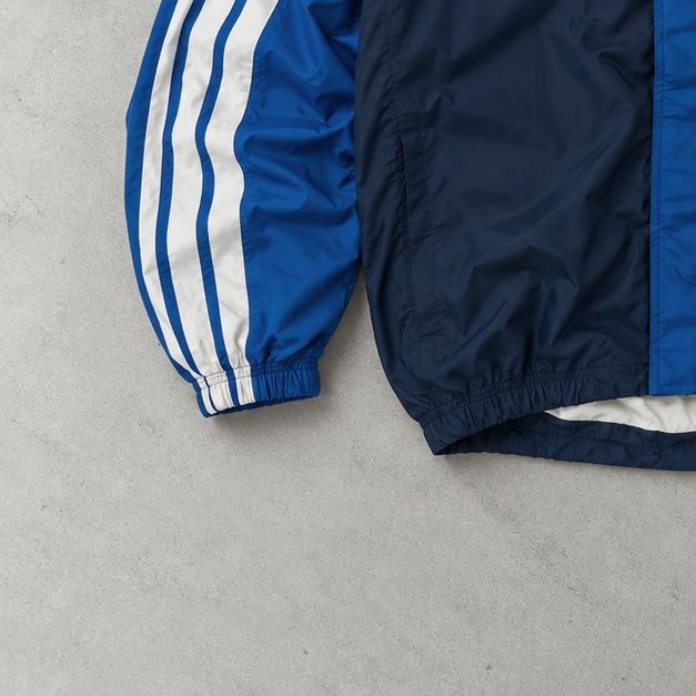 adidas Jacket Blau, Weiß Rare (L)