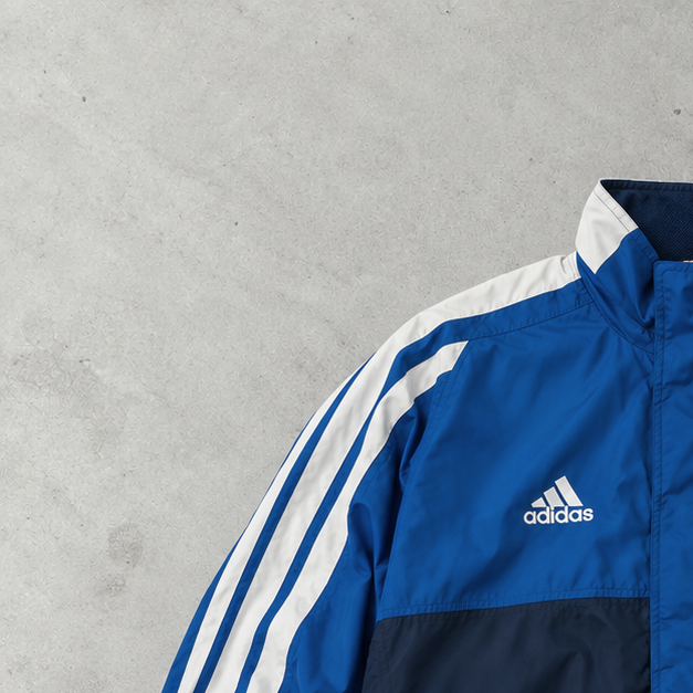 adidas Jacket Blau, Weiß Rare (L)