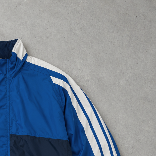 adidas Jacket Blau, Weiß Rare (L)