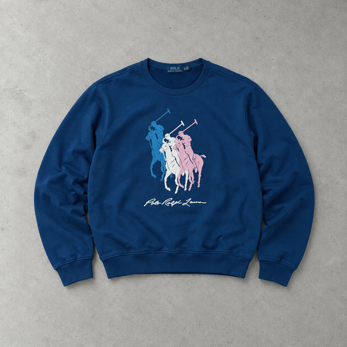 Polo Ralph Lauren Sweater Marineblau Rare (XXL)