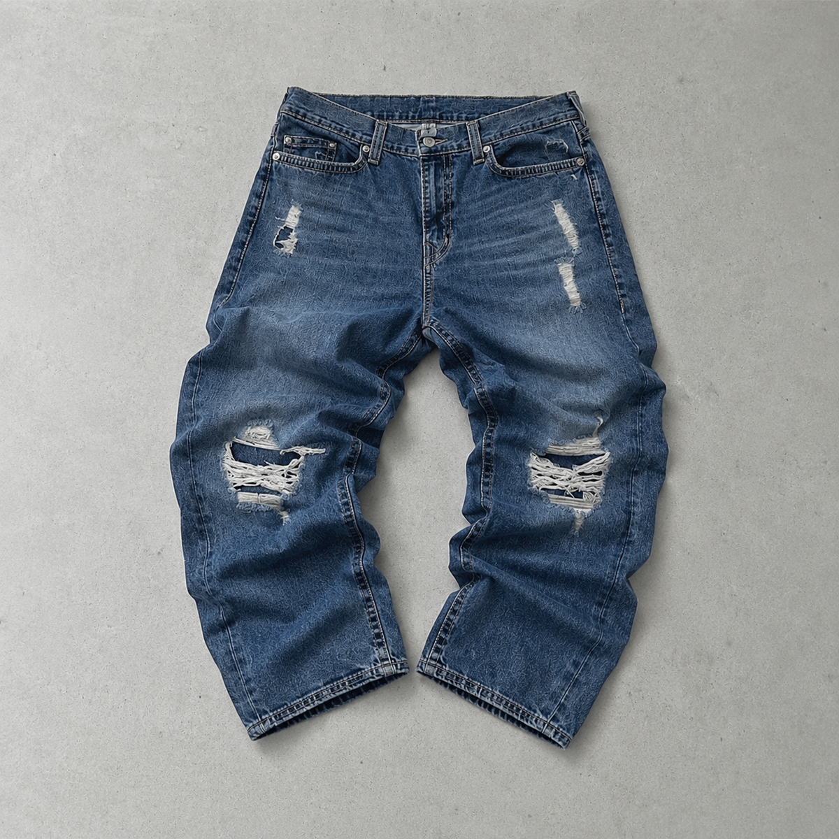 Y2K Vintage True Religion Jeans Blau, Marineblau Limited (W38 | DE 54)
