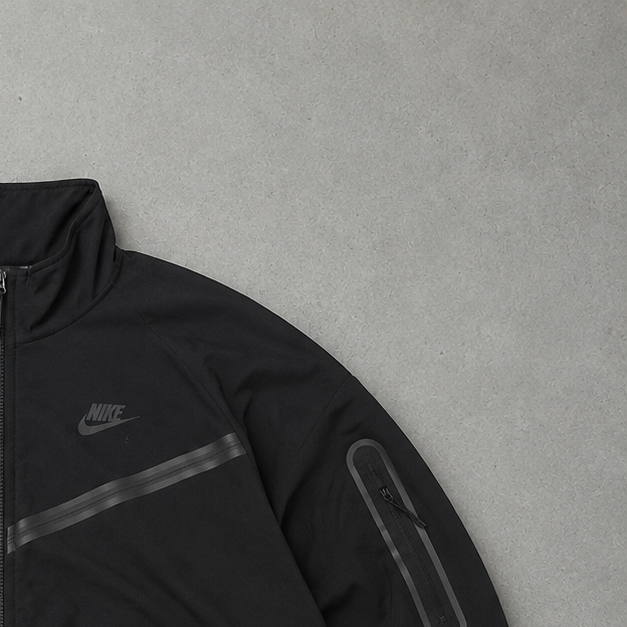Nike Tech Fleece Jacke Schwarz Limited (Größe S)