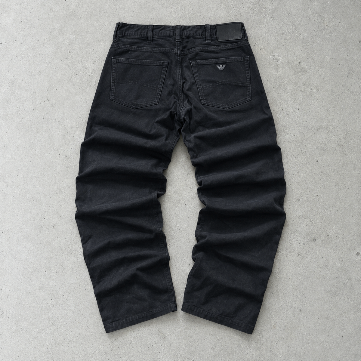 Armani Jeans Jeans Black Rare (M)
