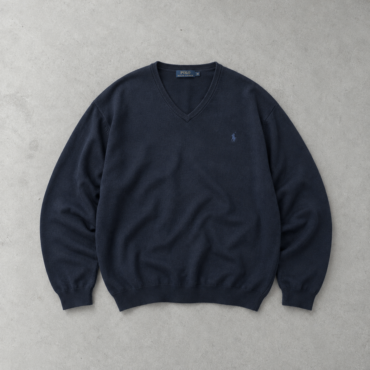 Polo Ralph Lauren Sweater Marineblau Rare (XXL)