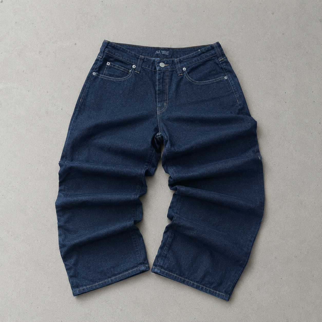 Y2K Armani Jeans Jeans Marineblau Rare (W30 | DE 46)
