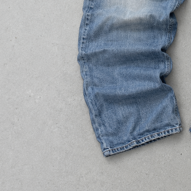 Y2K Vintage True Religion Bootcut Jeans Marineblau, Blau Rare (W36 | DE 52)