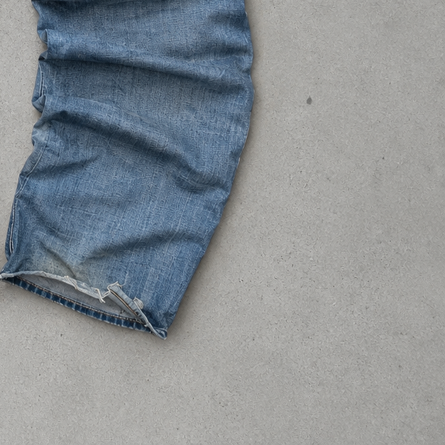 Y2K Vintage True Religion Bootcut Jeans Marineblau, Blau Rare (W36 | DE 52)