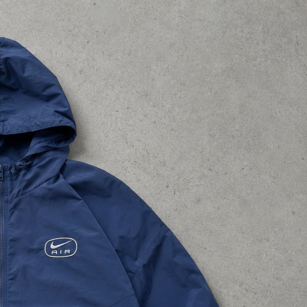 Nike Windbreaker Marineblau Rare (XL)