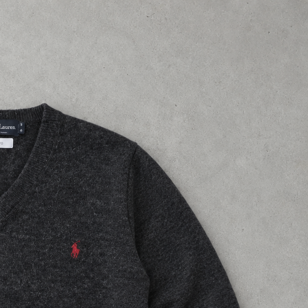 Ralph Lauren Sweatshirt Schwarz Rare (M)