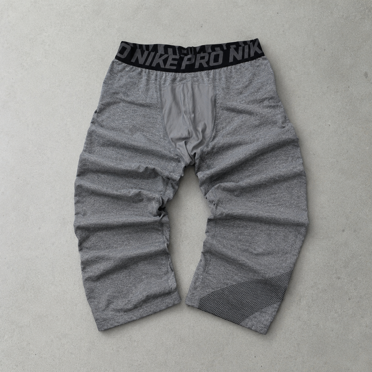 Nike Running Leggings Grau Rare (M)