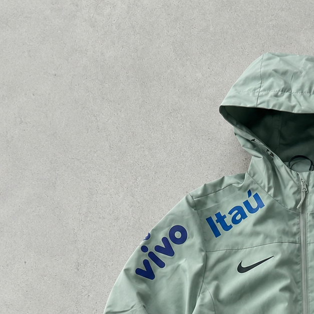 Y2K Nike Windbreaker Mintgrün Rare (M)