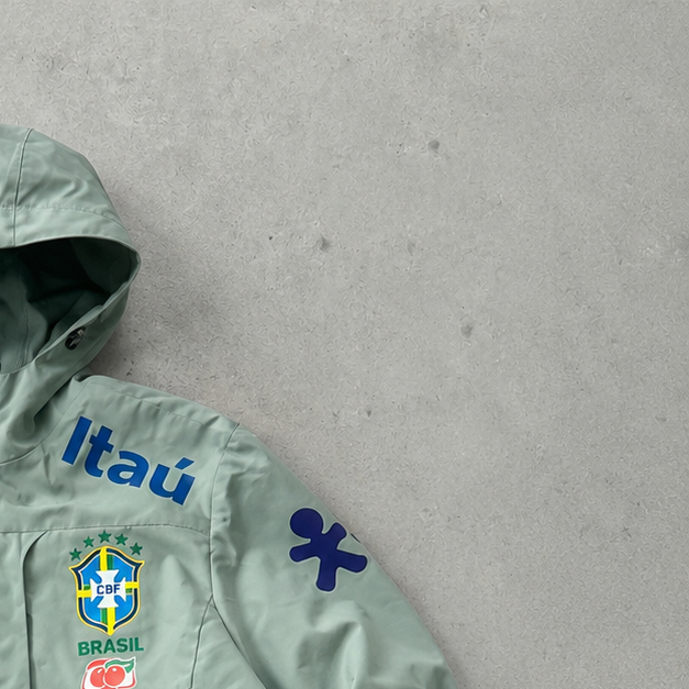 Y2K Nike Windbreaker Mintgrün Rare (M)