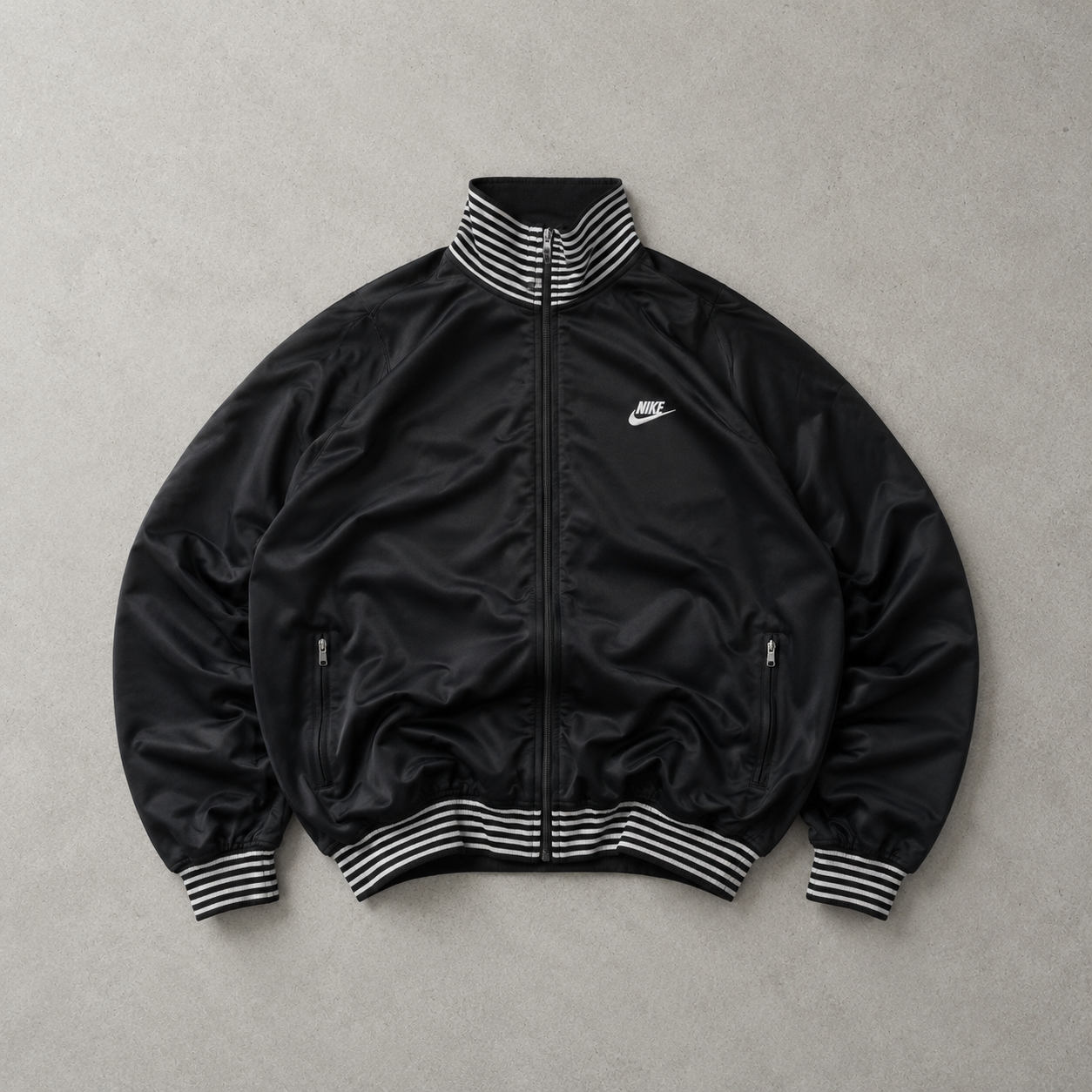 Y2K Nike Jacket Schwarz Rare (L)