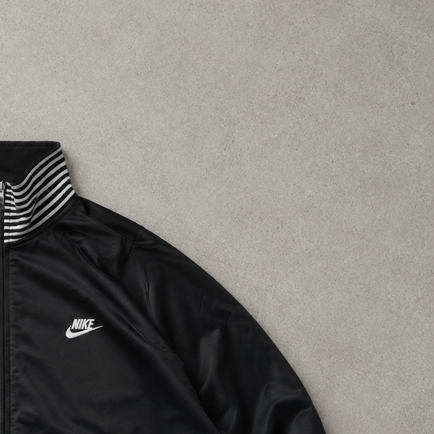 Y2K Nike Jacket Schwarz Rare (L)
