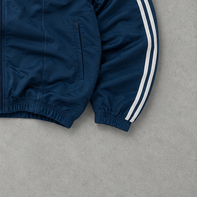Vintage Adidas Track Jacket Navy Rare (M)