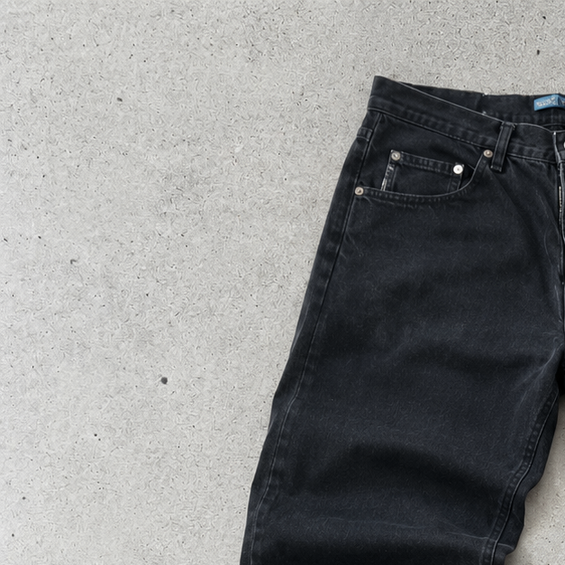 Vintage Armani Jeans Jeans Grau Limited (W31 / DE 46)
