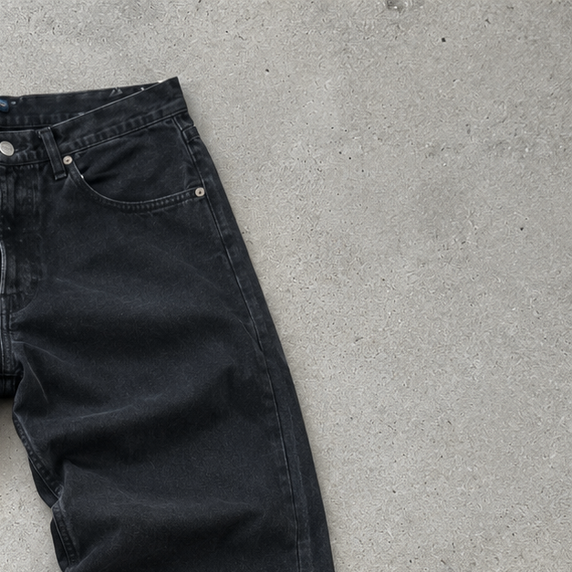 Vintage Armani Jeans Jeans Grau Limited (W31 / DE 46)