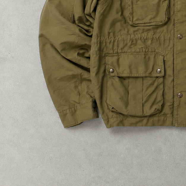 Ralph Lauren Hoodie Khaki Rare (S)