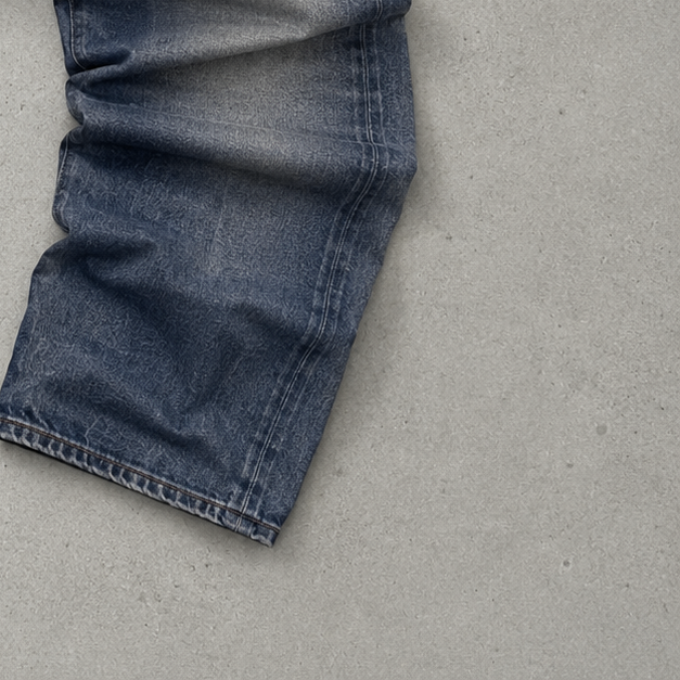 Y2K Vintage True Religion Straight Fit Jeans Blau, Marineblau Limited (W30 | DE 46) Stitched Logo