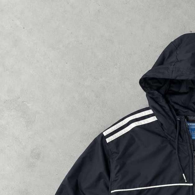 Adidas Jacke Schwarz Selten (M) Gesticktes Logo