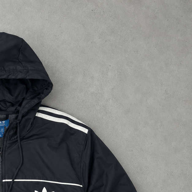 Adidas Jacke Schwarz Selten (M) Gesticktes Logo