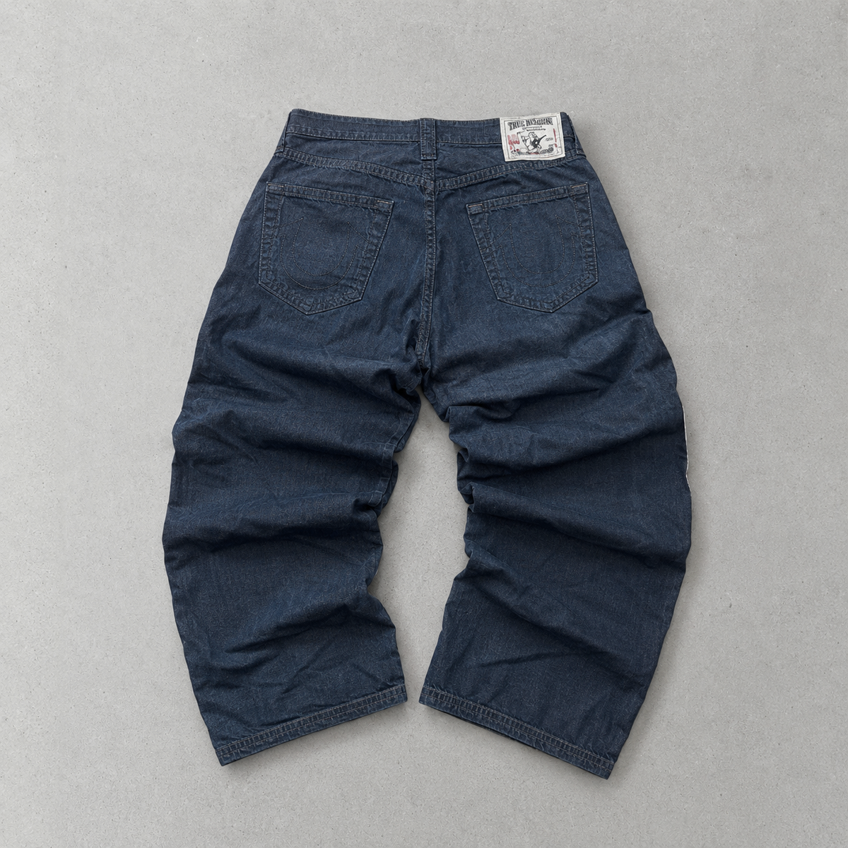 True Religion Straight Fit Jeans Grau Rare (W31 | DE 46)