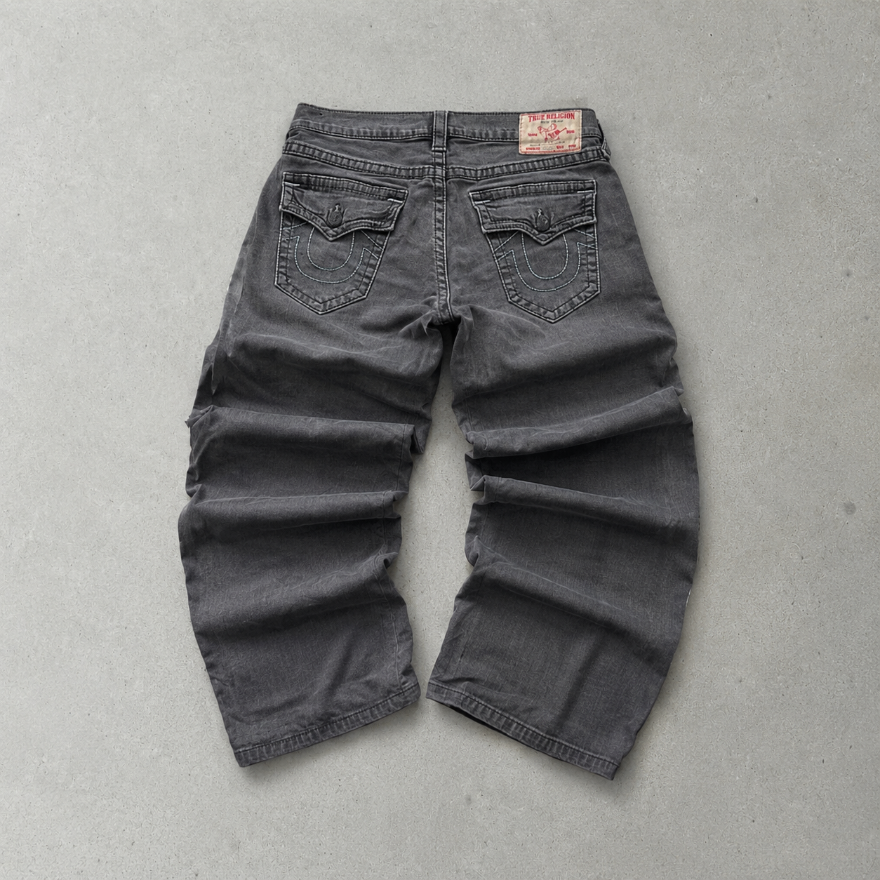 True Religion Jeans Grau, Schwarz Rare (W31 | DE 46)