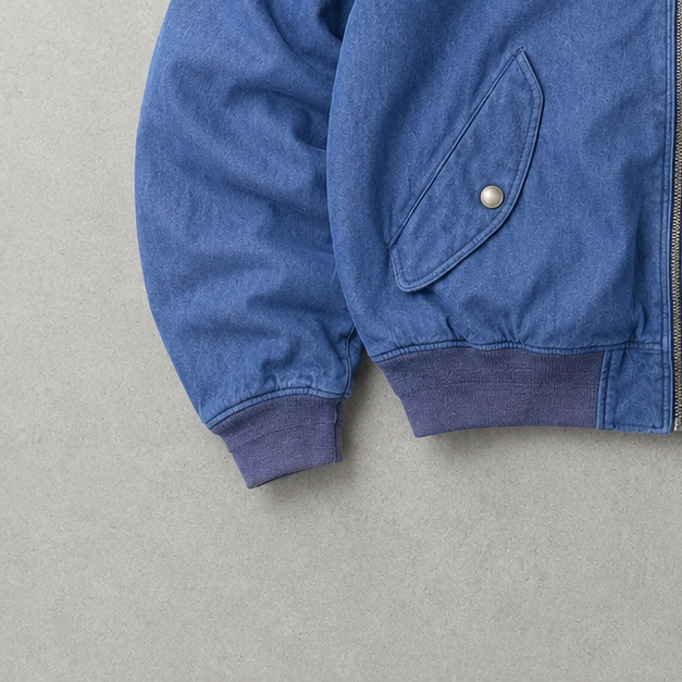 Ralph Lauren Bomber Jacket Marineblau, Blau Limited (M)