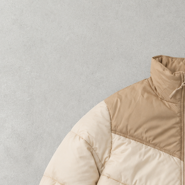 The North Face Jacket Beige, Braun Rare (M)