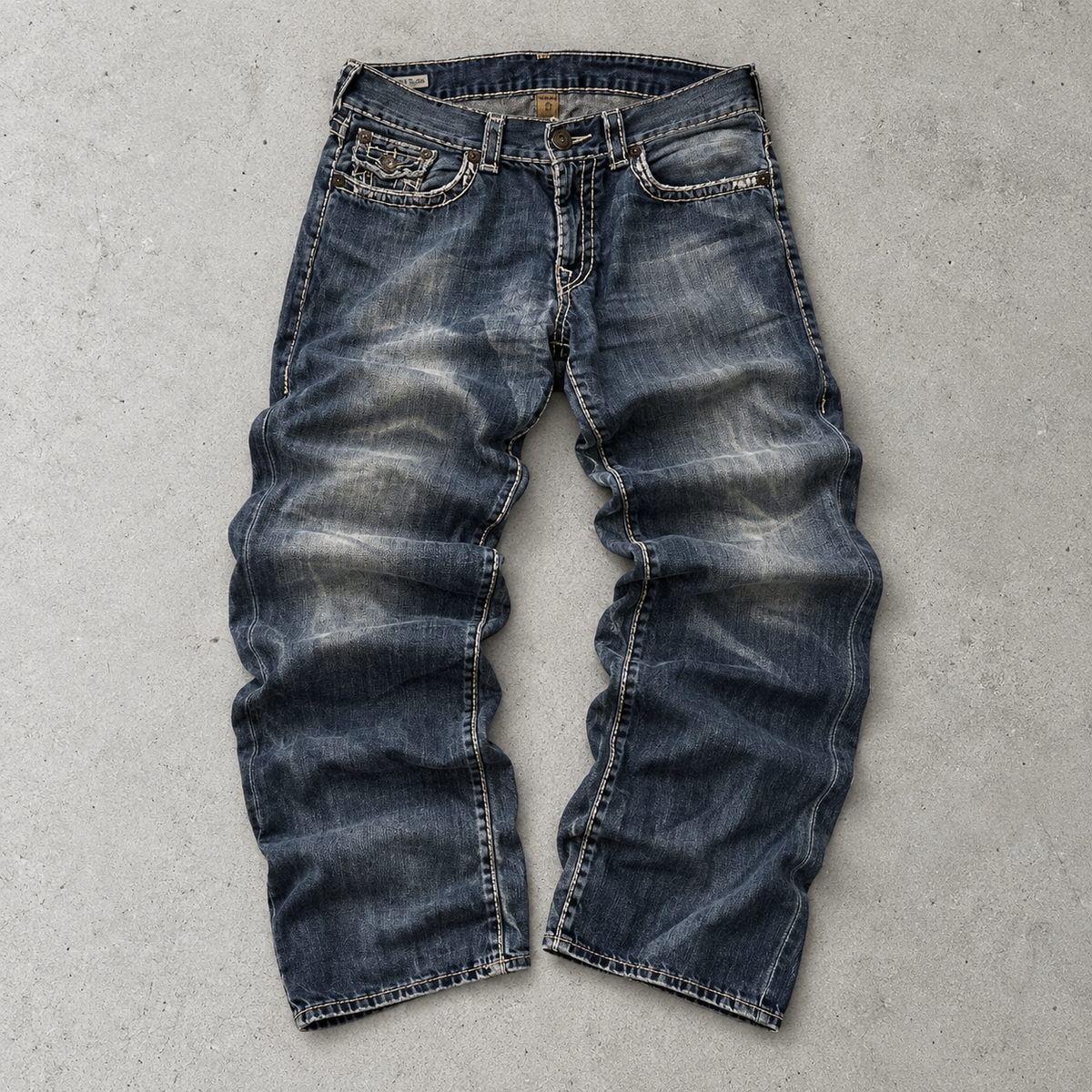 Y2K True Religion Jeans Blue Rare (W33 | DE 48)