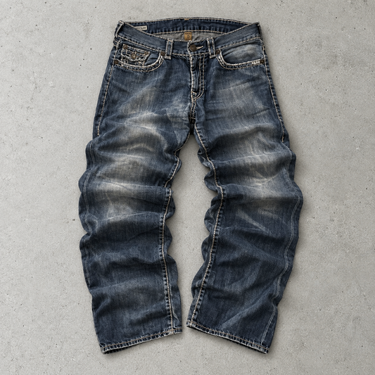 Y2K True Religion Jeans Blue Rare (W33 | DE 48)