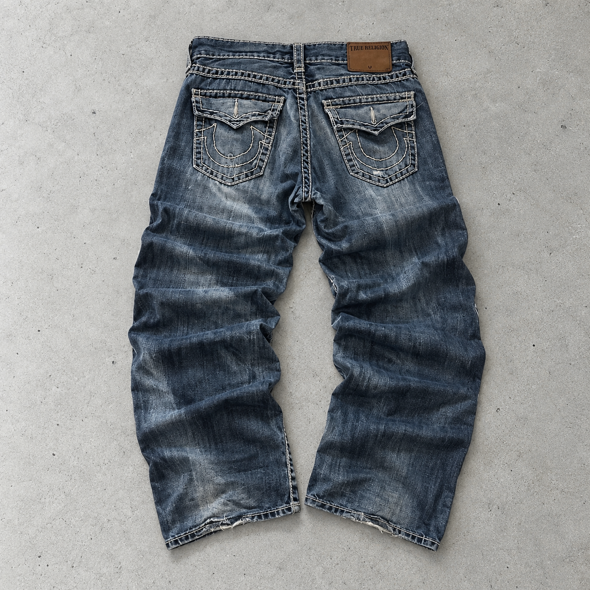 Y2K True Religion Jeans Blue Rare (W33 | DE 48)