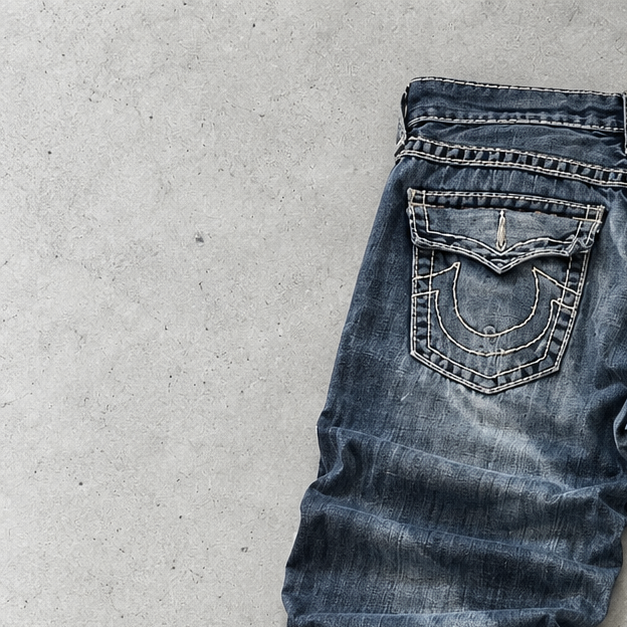 Y2K True Religion Jeans Blue Rare (W33 | DE 48)