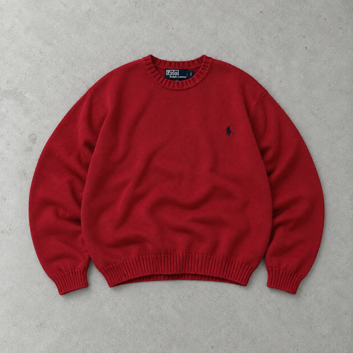 Ralph Lauren Sweater Rot Rare (M)