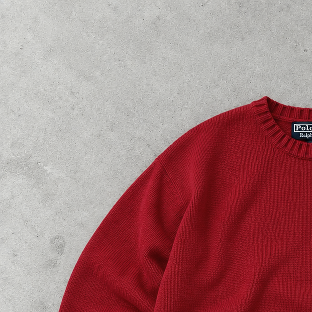 Ralph Lauren Sweater Rot Rare (M)