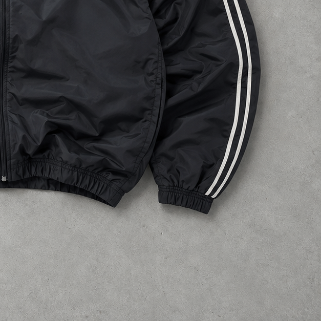 Vintage Nike Track Jacket Black Limited (XL)