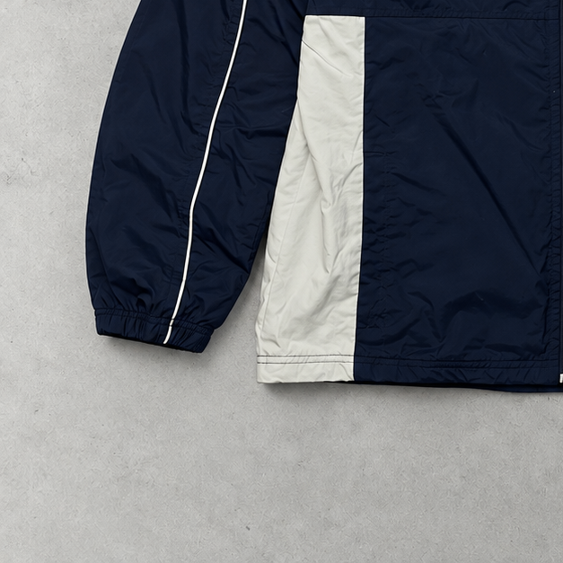 Y2K Nike Windbreaker Marineblau Rare (L)
