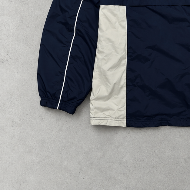 Y2K Nike Windbreaker Marineblau Rare (L)
