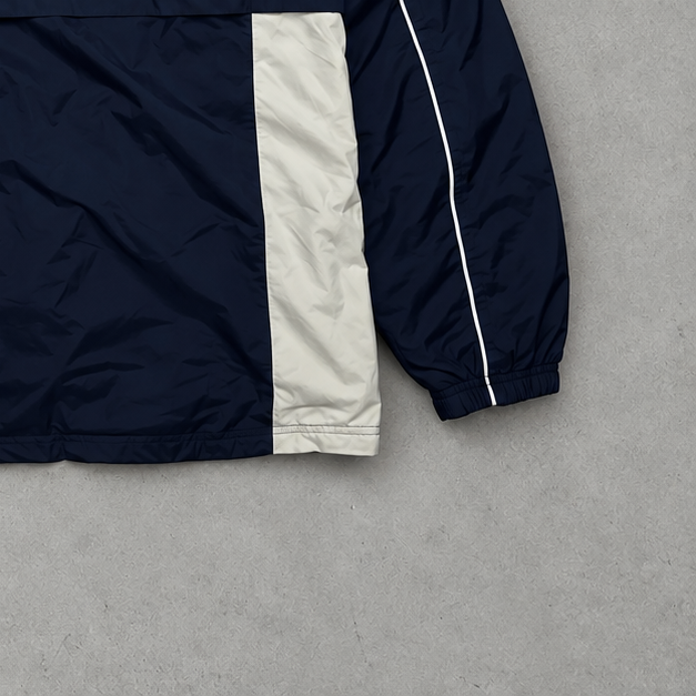 Y2K Nike Windbreaker Marineblau Rare (L)