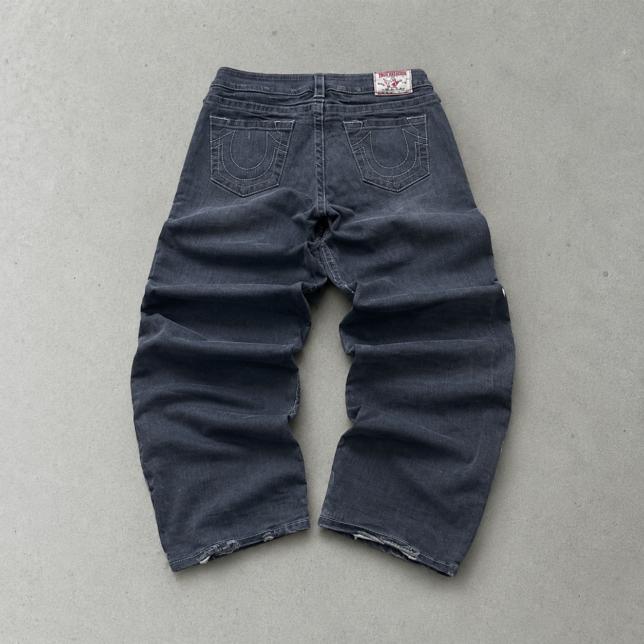 True Religion Jeans Grau, Schwarz Rare (XS)