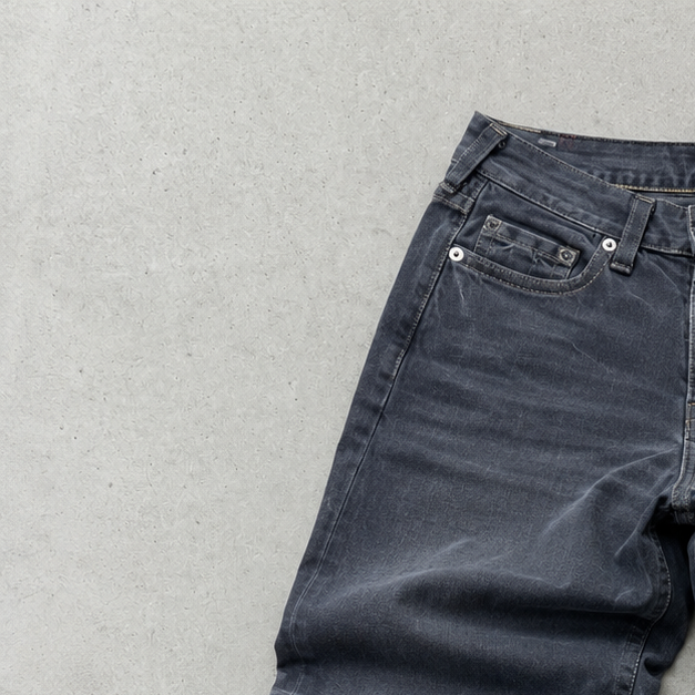 True Religion Jeans Grau, Schwarz Rare (XS)