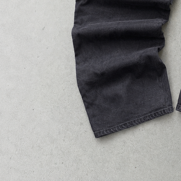 Y2K 2000 Armani Jeans Jeans Schwarz, Grau Limited (W34 | DE 50)