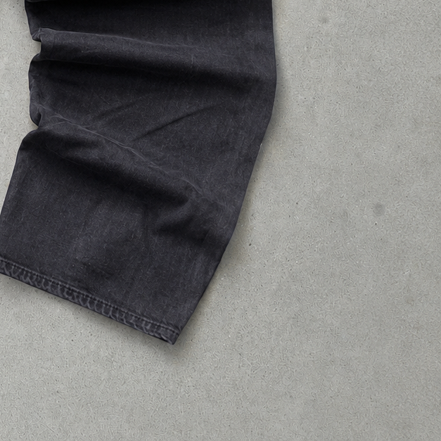 Y2K 2000 Armani Jeans Jeans Schwarz, Grau Limited (W34 | DE 50)
